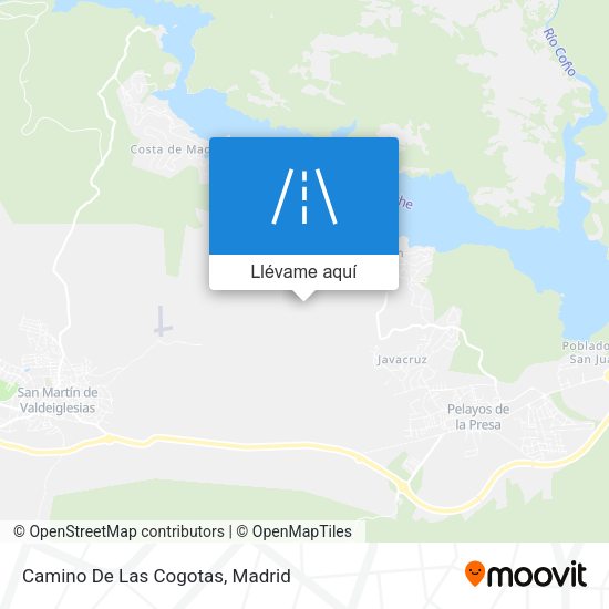 Mapa Camino De Las Cogotas