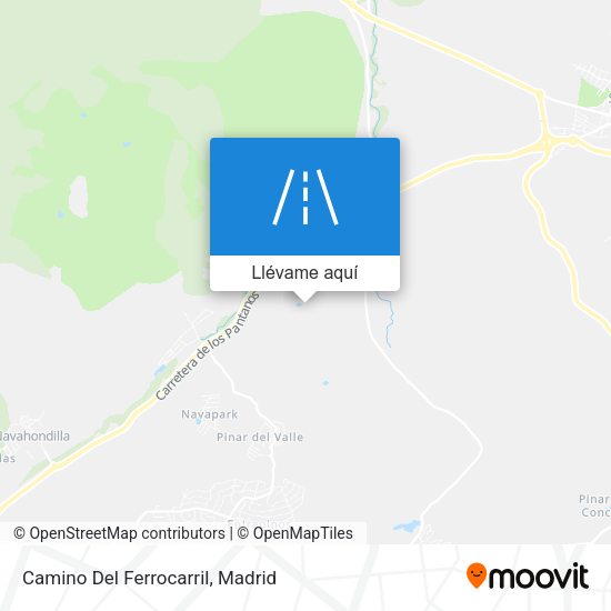Mapa Camino Del Ferrocarril