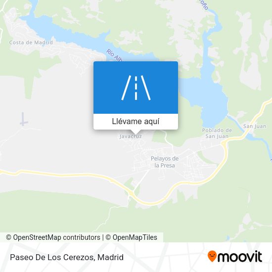 Mapa Paseo De Los Cerezos