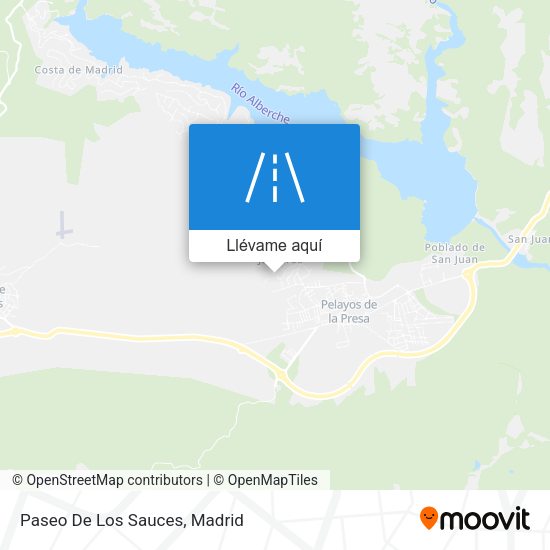 Mapa Paseo De Los Sauces