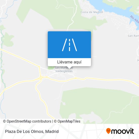 Mapa Plaza De Los Olmos