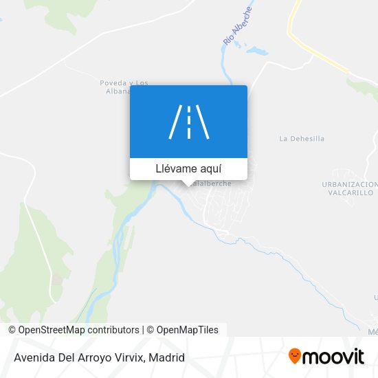 Mapa Avenida Del Arroyo Virvix