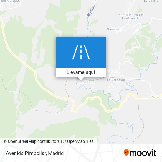 Mapa Avenida Pimpollar
