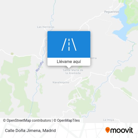 Mapa Calle Doña Jimena