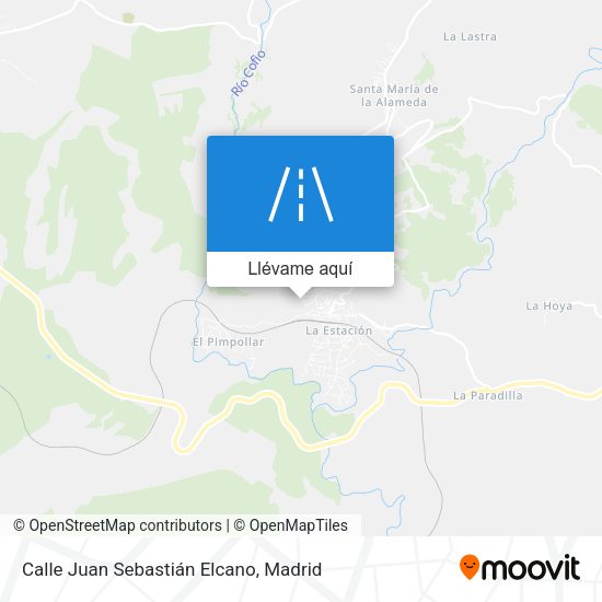 Mapa Calle Juan Sebastián Elcano