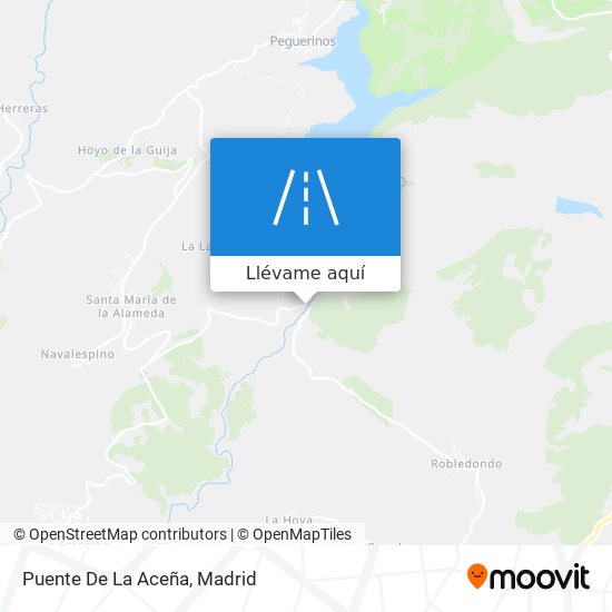 Mapa Puente De La Aceña