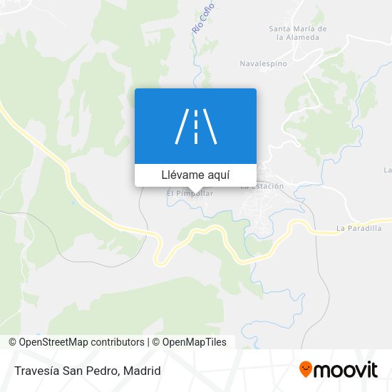 Mapa Travesía San Pedro