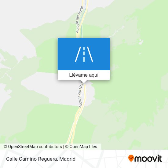 Mapa Calle Camino Reguera