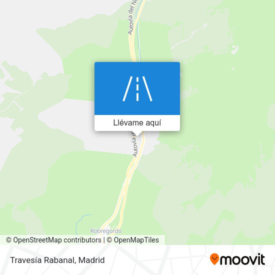 Mapa Travesía Rabanal