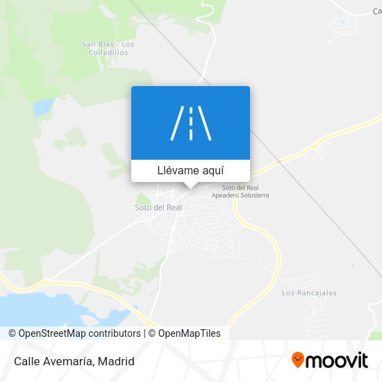 Mapa Calle Avemaría