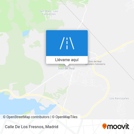 Mapa Calle De Los Fresnos