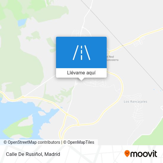 Mapa Calle De Rusiñol
