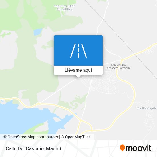 Mapa Calle Del Castaño