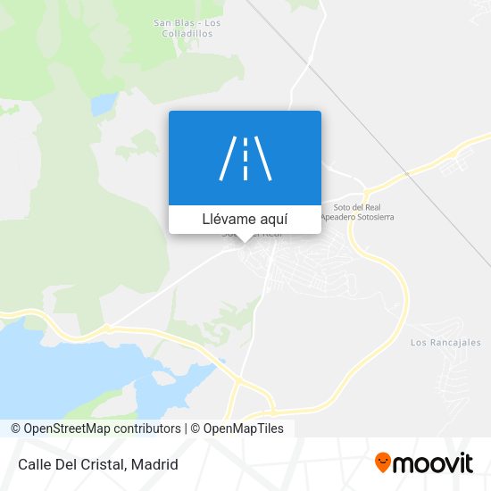 Mapa Calle Del Cristal