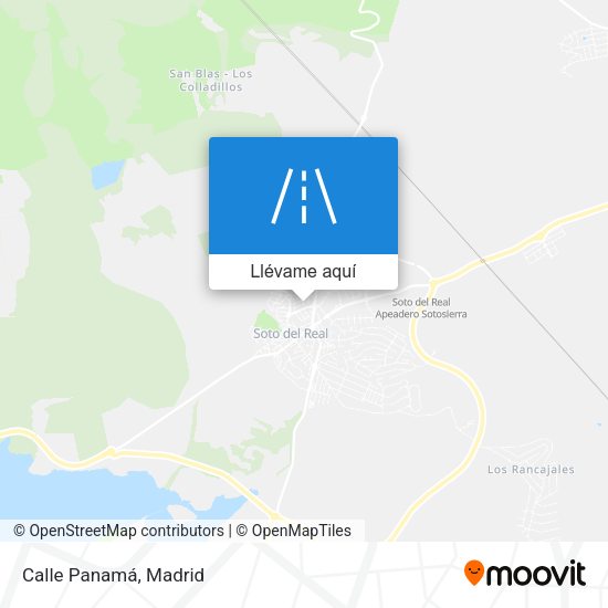 Mapa Calle Panamá