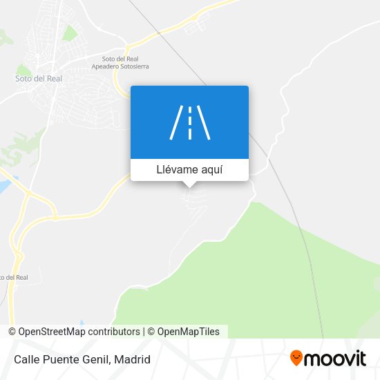Mapa Calle Puente Genil