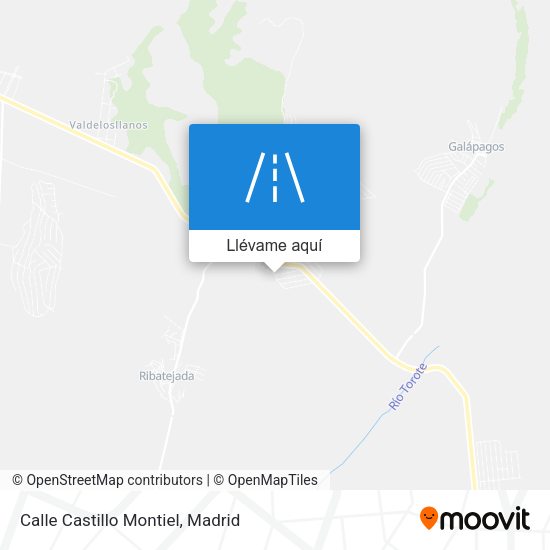 Mapa Calle Castillo Montiel
