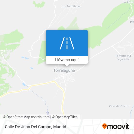 Mapa Calle De Juan Del Campo