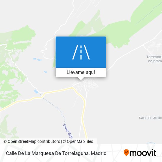 Mapa Calle De La Marquesa De Torrelaguna