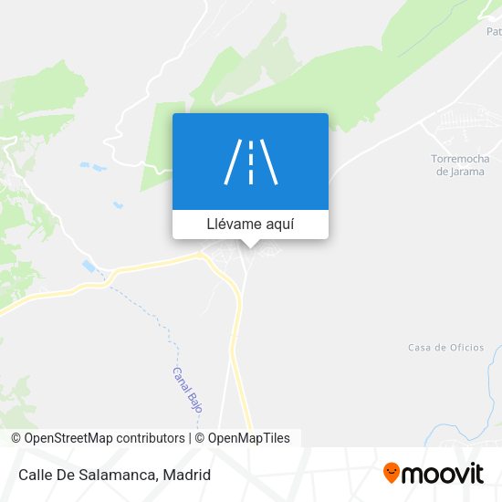 Mapa Calle De Salamanca