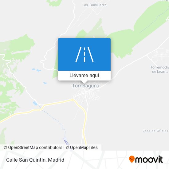 Mapa Calle San Quintín