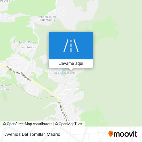 Mapa Avenida Del Tomillar