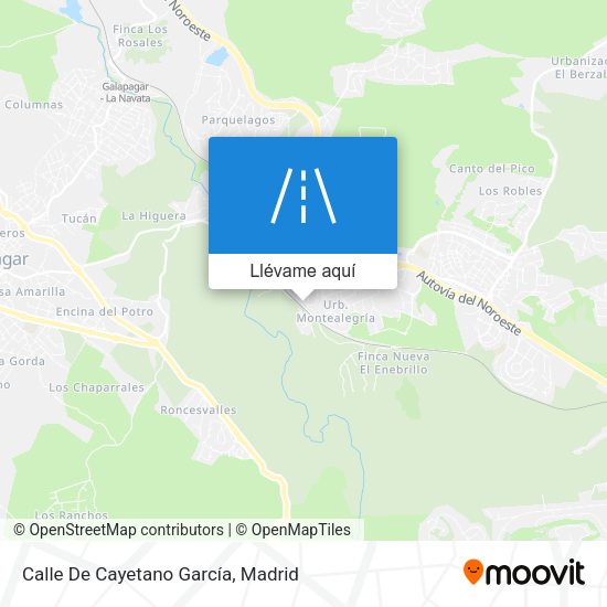 Mapa Calle De Cayetano García