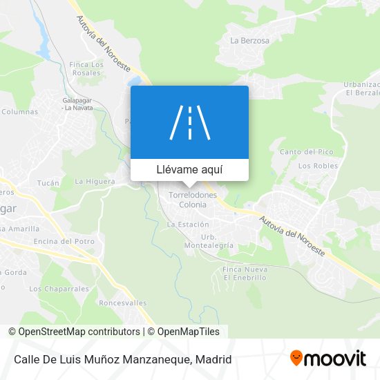 Mapa Calle De Luis Muñoz Manzaneque