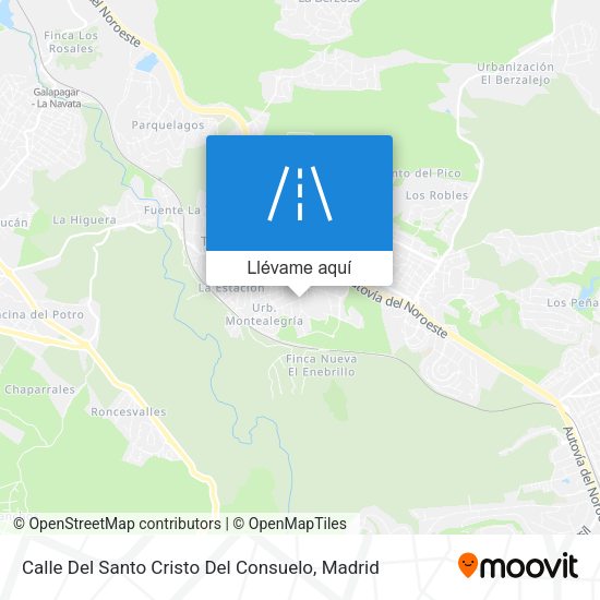 Mapa Calle Del Santo Cristo Del Consuelo