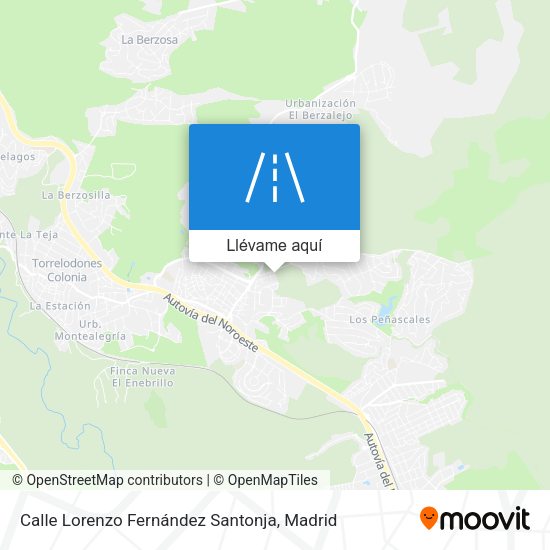 Mapa Calle Lorenzo Fernández Santonja
