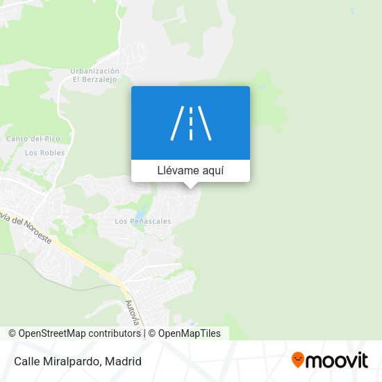 Mapa Calle Miralpardo