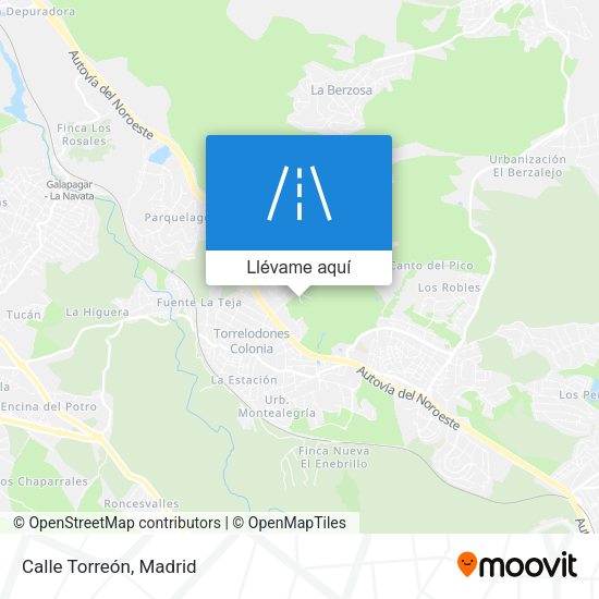 Mapa Calle Torreón
