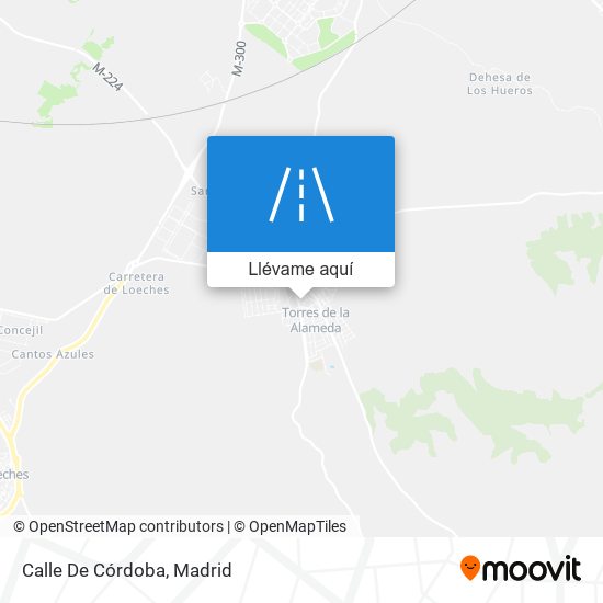 Mapa Calle De Córdoba