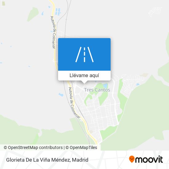 Mapa Glorieta De La Viña Méndez