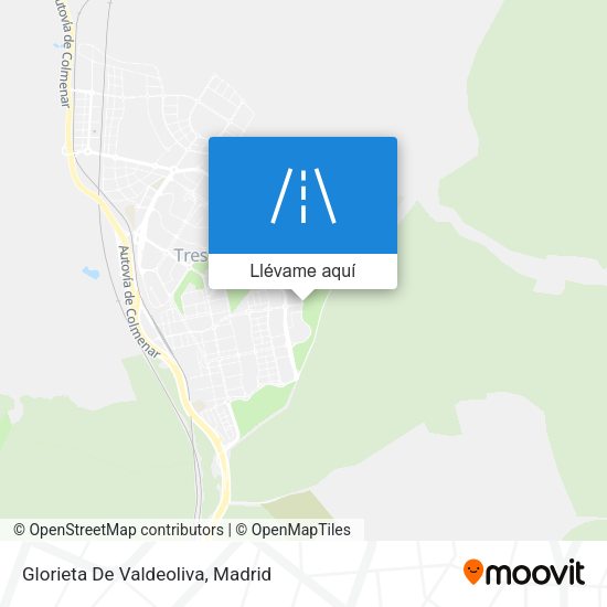 Mapa Glorieta De Valdeoliva