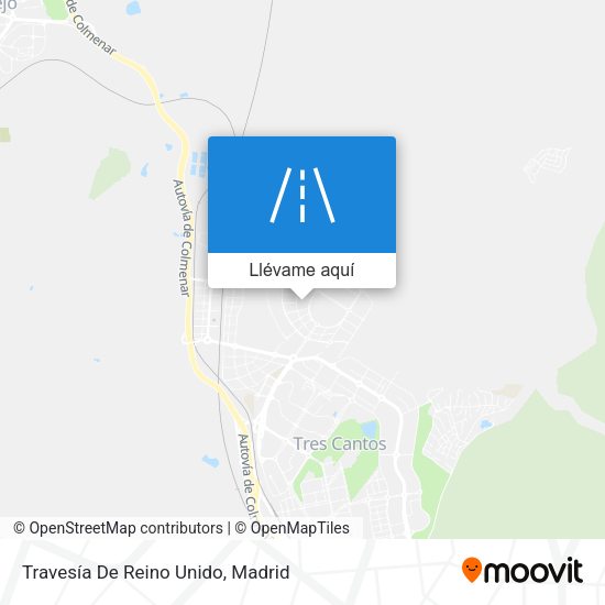 Mapa Travesía De Reino Unido