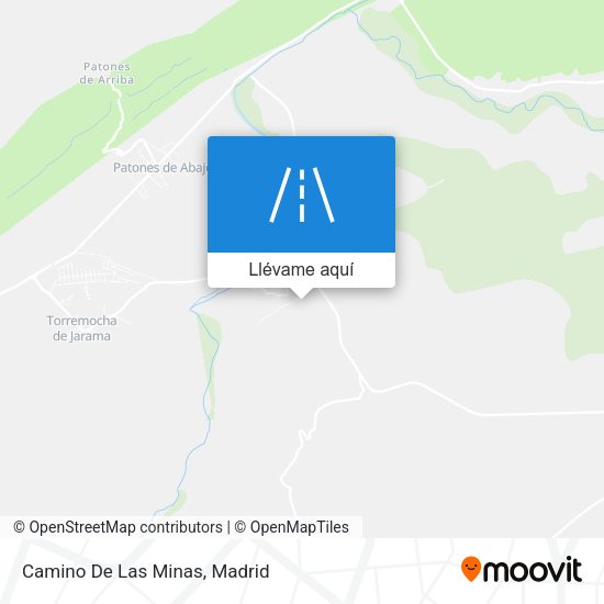 Mapa Camino De Las Minas