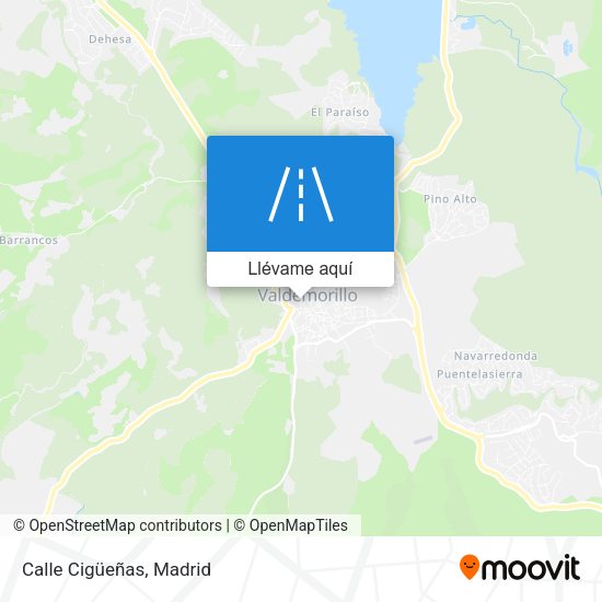 Mapa Calle Cigüeñas