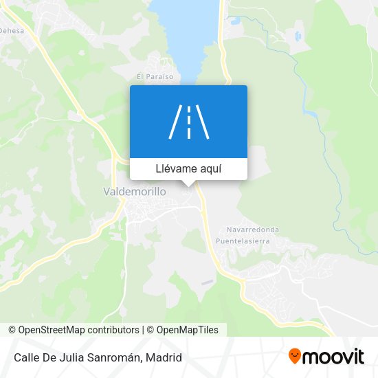 Mapa Calle De Julia Sanromán