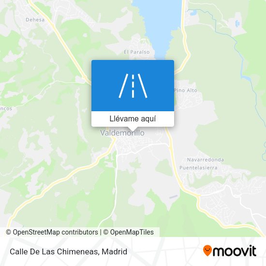 Mapa Calle De Las Chimeneas