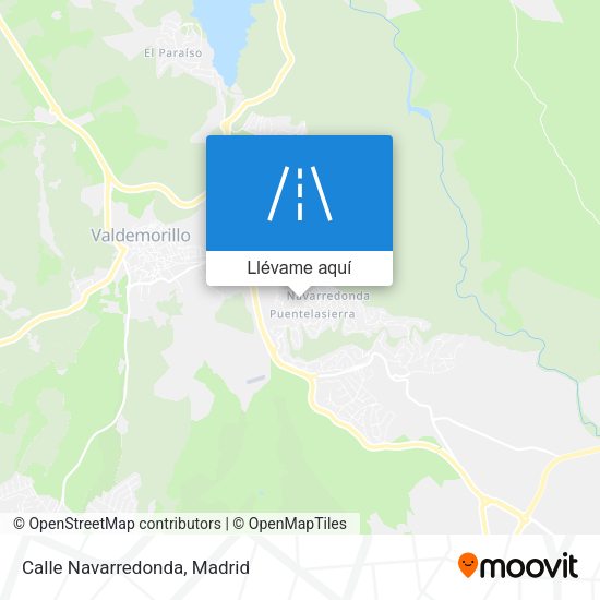 Mapa Calle Navarredonda