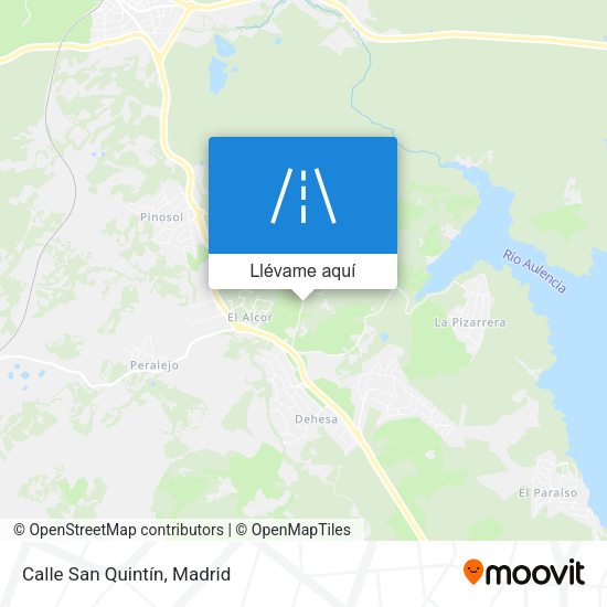 Mapa Calle San Quintín