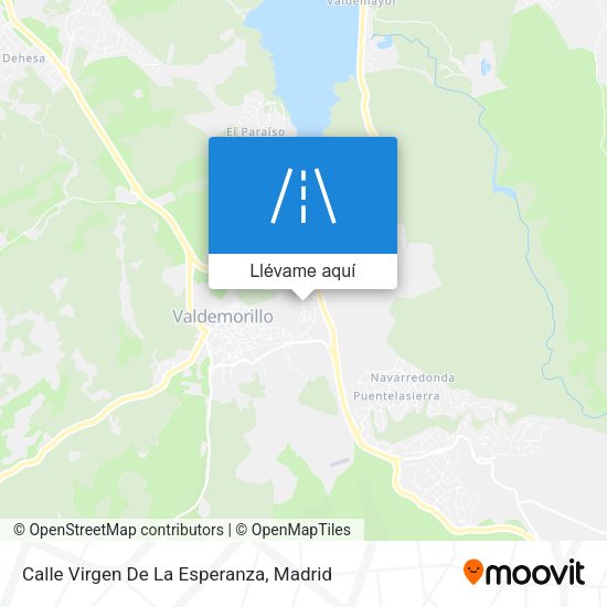 Mapa Calle Virgen De La Esperanza