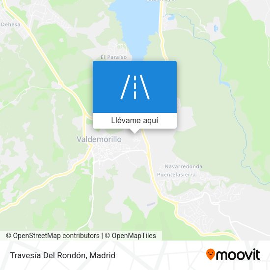 Mapa Travesía Del Rondón