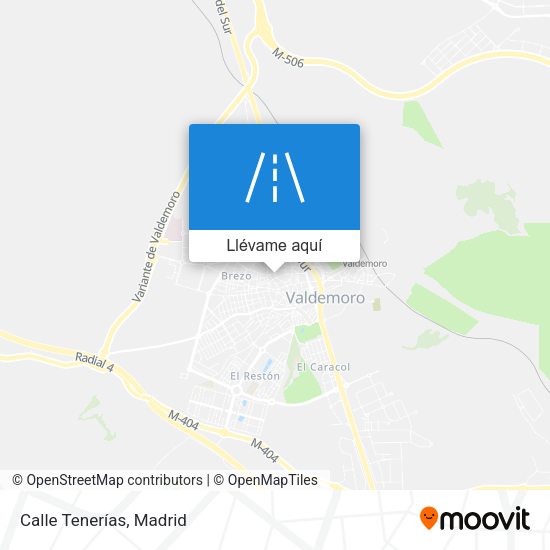 Mapa Calle Tenerías