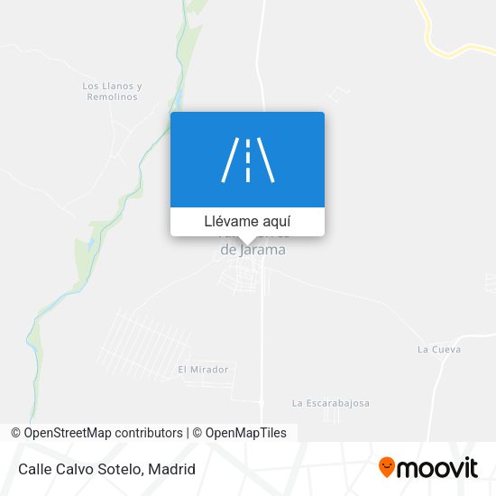 Mapa Calle Calvo Sotelo
