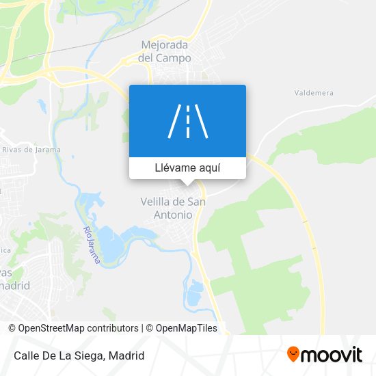 Mapa Calle De La Siega