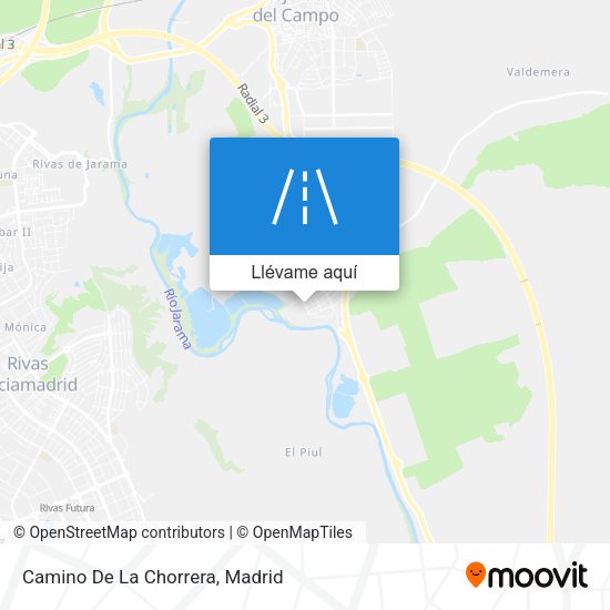Mapa Camino De La Chorrera