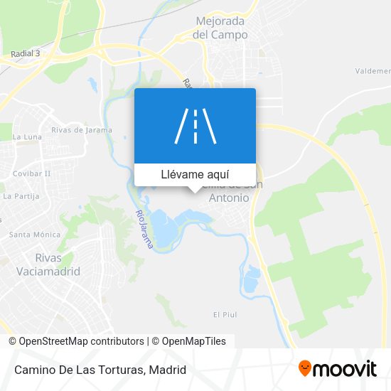 Mapa Camino De Las Torturas