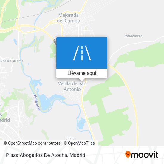 Mapa Plaza Abogados De Atocha